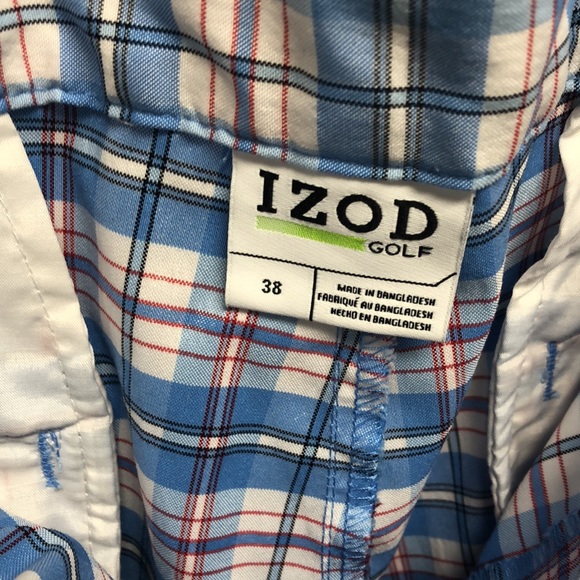 EUC Men’s Izod Plaid Shorts - Picture 3 of 3